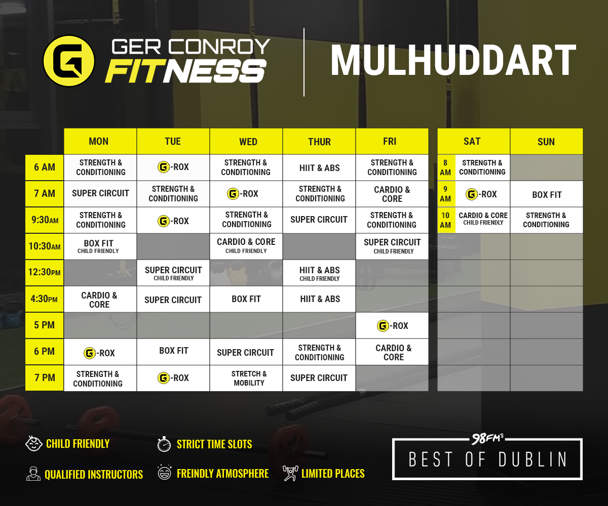 Mulhuddart Timetable