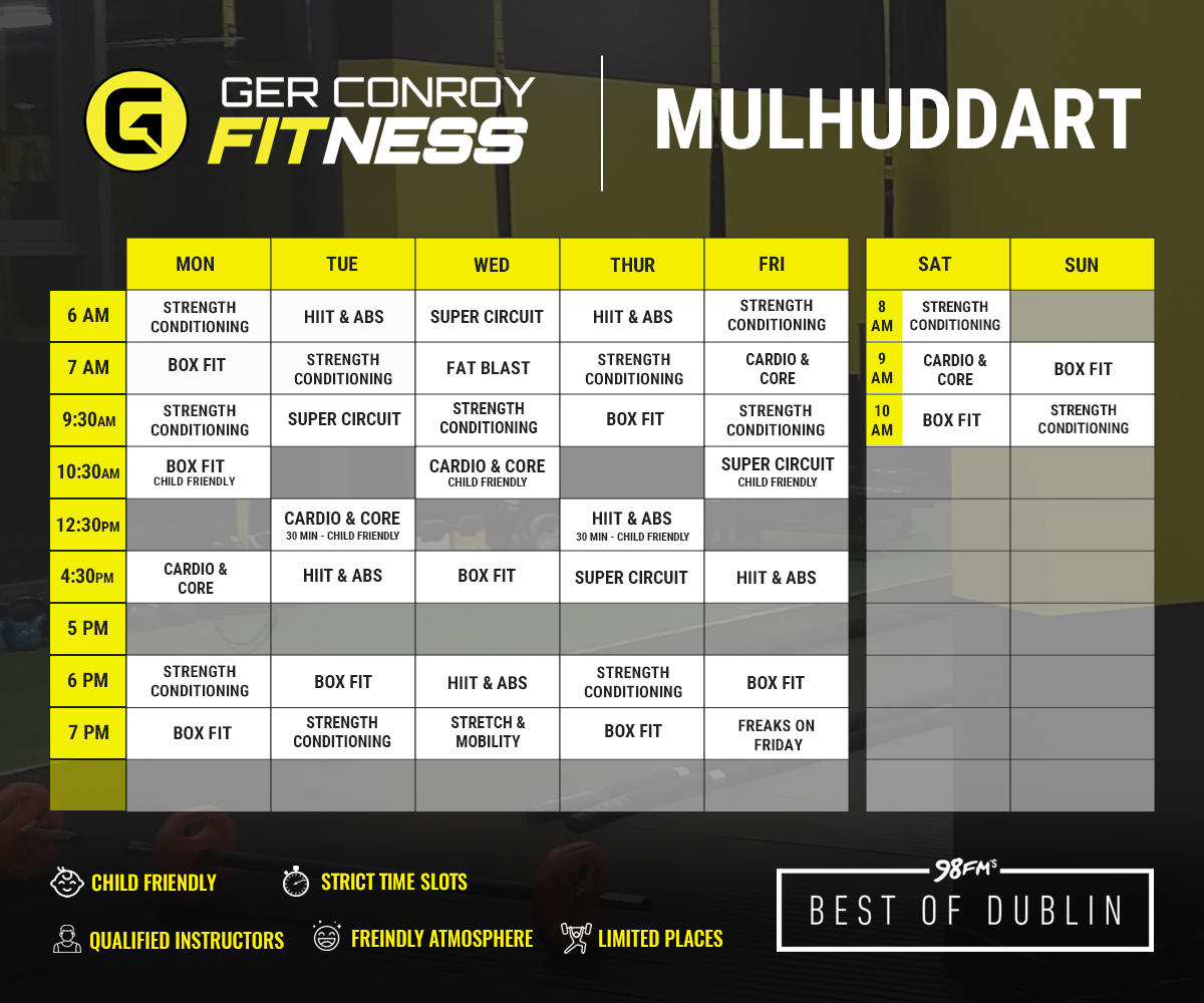 Mulhuddart Timetable