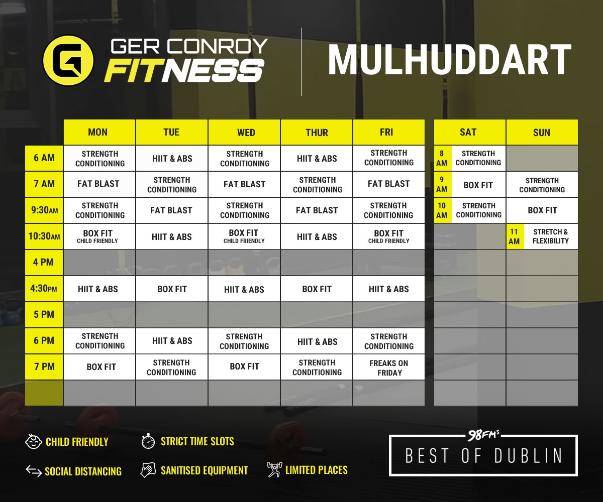 Mulhuddart Timetable